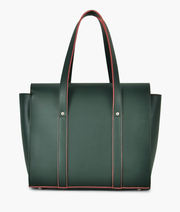 Army green satchel bag