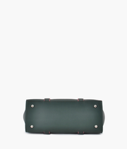 Army green satchel bag