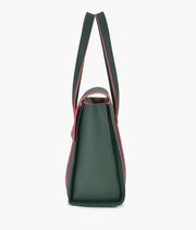 Army green satchel bag